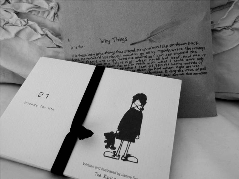 21 postcards
