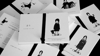 21 postcards