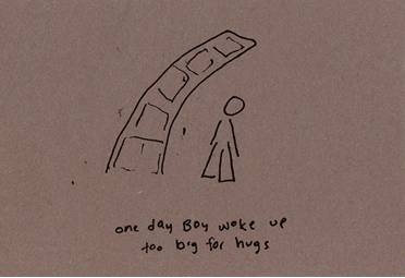 BOY hugs